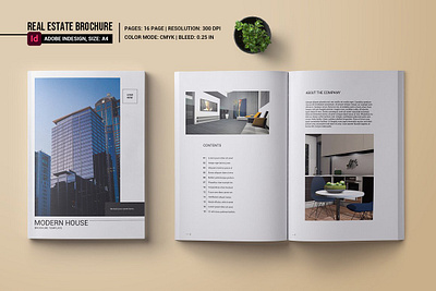 Real Estate Brochure building business clean home sale indesign template magazine property sale real estate real estate brochure real estate catalog