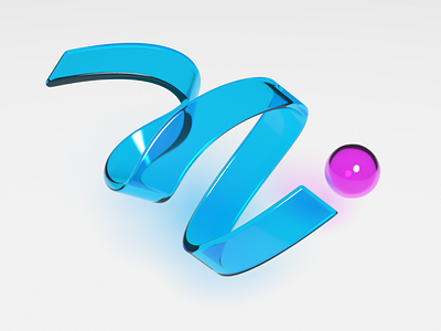 Glass Tape 3d blender illustration