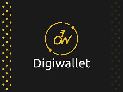 Digiwallet- A Cryptocurrency Logo app bitcoin blockchain branding crypto crypto exchange crypto wallet cryptocurrency cryptocurrency logo d w logo digital wallet ethereum finance fintech flat logo icon minimal logo minimalist crypto wallet logo monogram wallet app logo