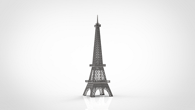 Eiffel Tower 3d design eff eiffel graphic design keyshot solidworks tower