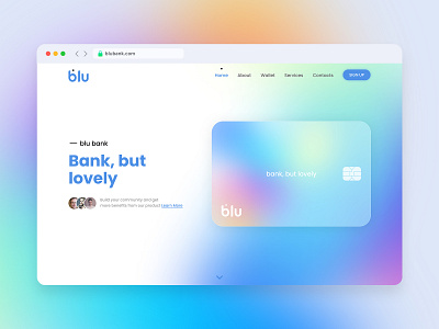 blu bank app bank blu bank blubank card design hamed nikgoo iran master nikgoo ui visa visa card web web design website ایران بانک بلو بلو بانک