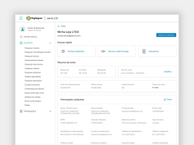Web Management System for Unicorn Startup bank design finance startup ui ux web