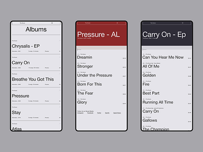 The Score | Website Concept branding clean design flat graphic design grid interface the score ui ux web design website