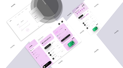 Monily - Online Savings And Investment Platform design online platform savings platform ui