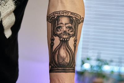 Memento Mori tattoo bones death illustration memento mori photography skull tattoo