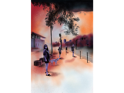 radiohood #1 art colors digitalart graphic design illustration