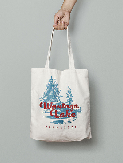 Watauga Lake, Tennessee Tourism Branding Collateral branding design graphic design logo typography vector