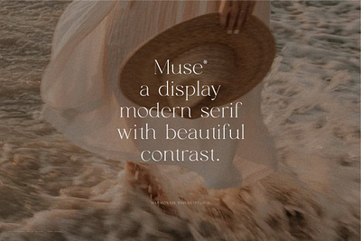 Muse - Chic Display Serif branding classy creative market elegant font graphic design logo logodesign serif type design typeface typography