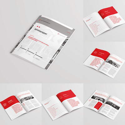 Real Estate White Paper design advertisement art branding brochure brochure design creative creative illustration design flyer design graphic design graphic illustration illustration real estate ui ux white paper