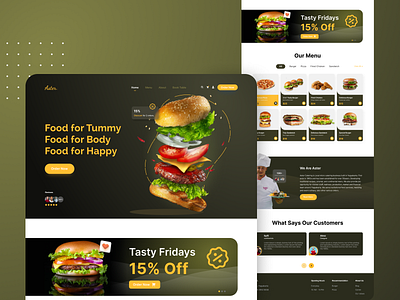 Aster - Landingpage website branding graphic design landing page ui ux website