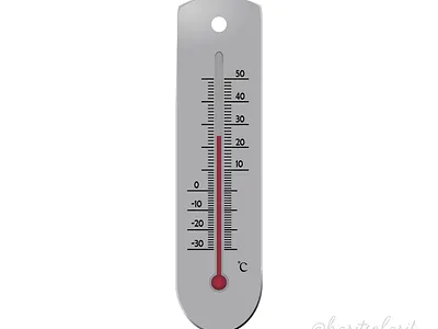 Thermometer Illustration 3d alcohol branding covid covid 19 design gradient graphic design illustration png simple themperature thermometer tool vector