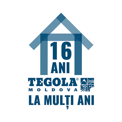 Happy BrithDay Tegola Moldova! branding chisinau creative cromatix cromatix creative image lab cromatixlab design happybirtday logo moldova tegola