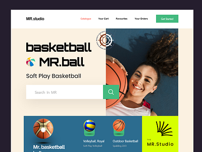 Sports Website Design baseball basketball design dribbble esport esports gaming gym home page landing landing page sport volleyball web webdesign website website design