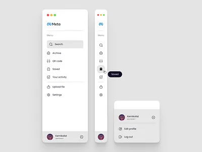 Meta adobe adobexd animation branding design facebook figma flat graphic design logo meta ui ux web webdesign xd