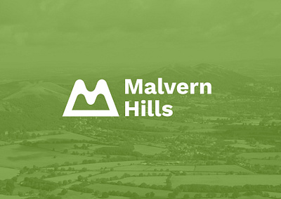 Malvern Hills Logo 🏞️ badge branding design hills identity illustration logo logo design nature typography uk vector