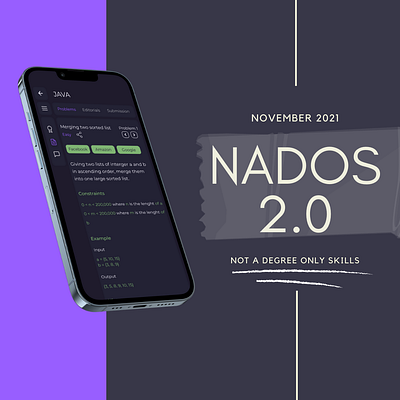 NADOS 2.0 code codingscreen etechui figma mockupos techui trending ui uiux webui