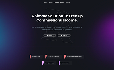 Landing Page branding design illustration landing ui web webdesign