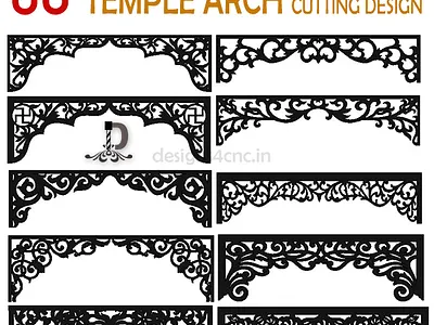 Arch cutting Design | 60 arch design for hall — DESIGNS4CNC 3d artcam cnc design door graphic design laser vector