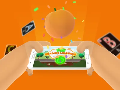 Augmented Reality Fun Reading Learning Board game 3d ar art augmented reality boardgame child design fun game gameart gamedesign illustration illustrator interaction kids learning reading study case ui uiux