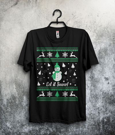 Let it snow Christmas T-shirt design behance christmas christmas 2021 christmas sweater design dribbble fiverr graphic design graphic designer graphic fuad let it snow logo design snow man sweater sweatshirt t shirt t shirt design tshirt tshirt design tshirts