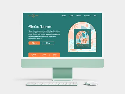 Web Design Herbs branding creative creativity design designer graphic design logo minimal modern typography ui ui design ui ux ui ux design ux ux design web design webdesign website website design