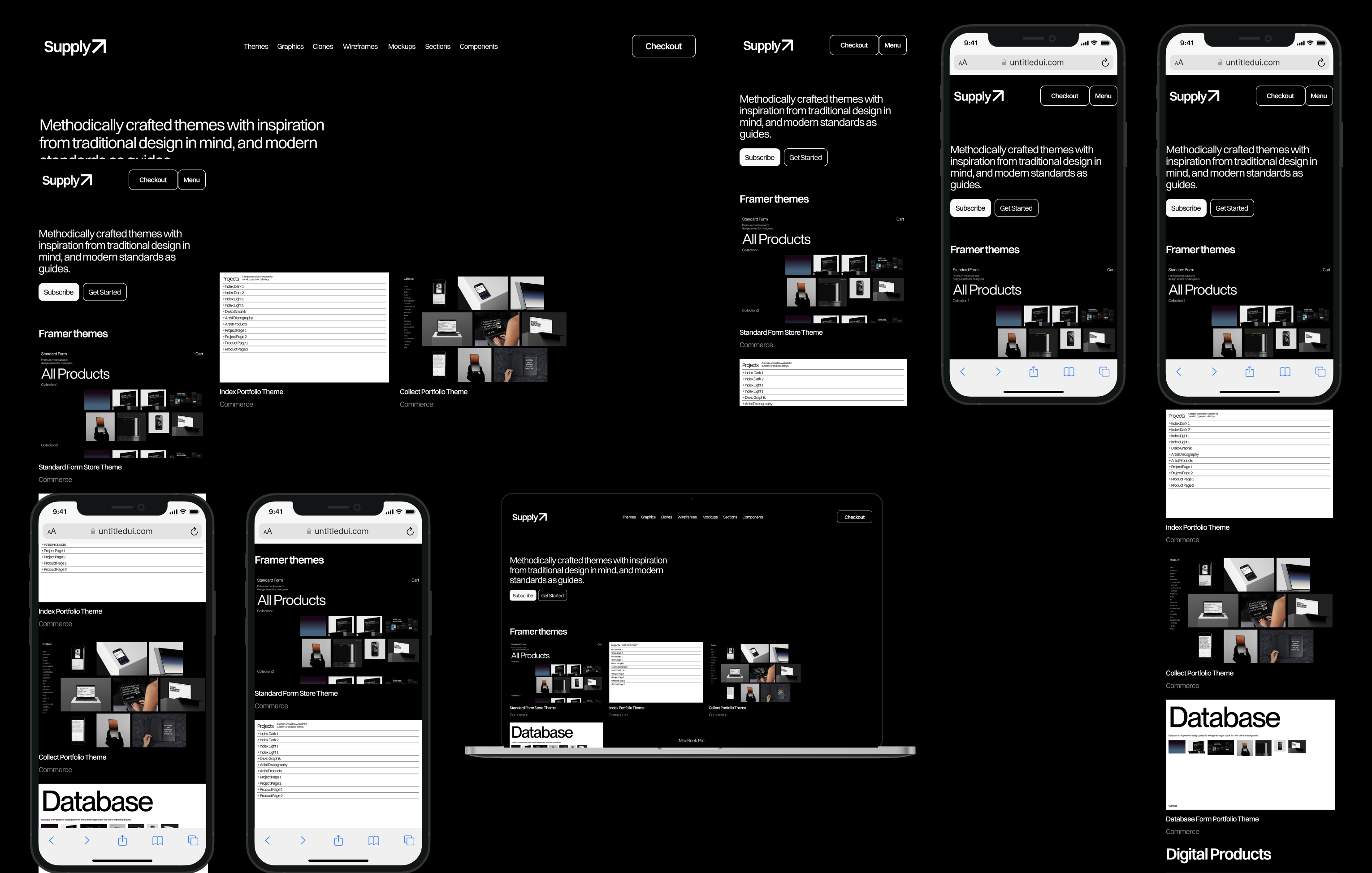 Example of Landing Page Design And Development