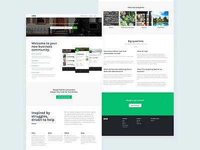 Rhiz Landing Page landing