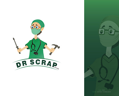 Dr. Scrap PTY LTD design icon logo