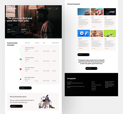 Landing Page(Redesign) design graphic design landingpage ui ux web webdesign