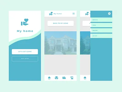 My Home App Practice design figma ui