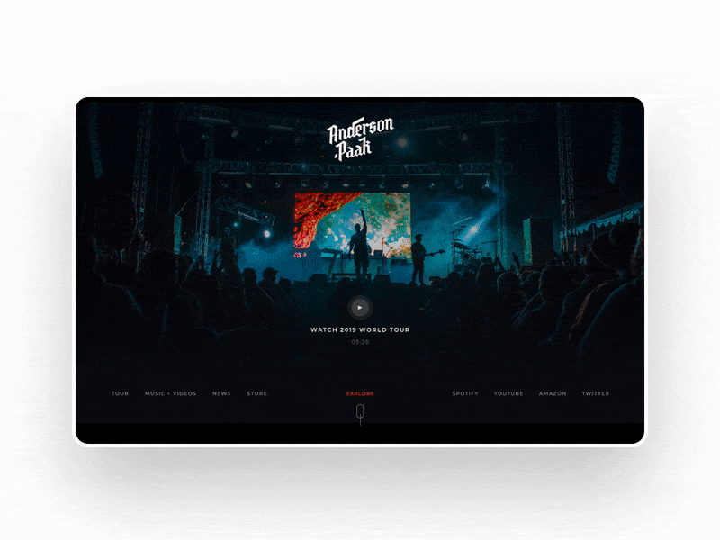 #UI Challenge - Artist LP