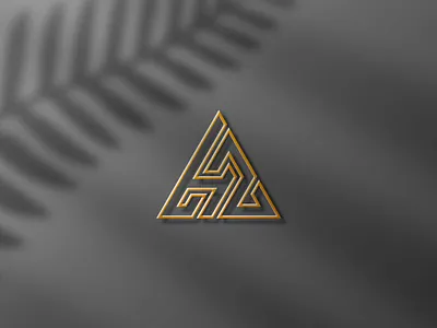 H 2 monogram logo logotype