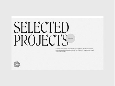 Concept for my portfolio graphic design ui