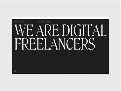 Concept for my portfolio graphic design ui