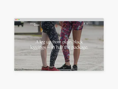 Stemwear Site branding design icon identity illustration logo typography ui ui design web web design