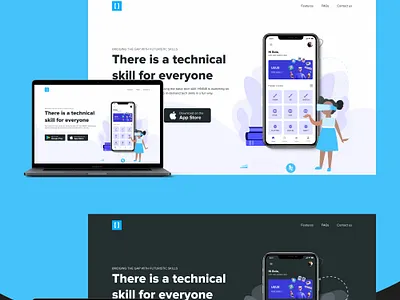 Design Challenge design education herosection landingpage ui ux