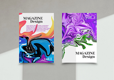 Poster Magazine 3d animation branding design graphic design illustration logo magazine mockup motion graphics poster ui vector