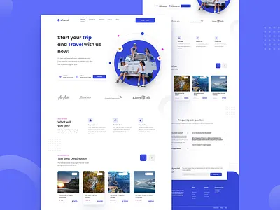 Travel Website Exploration booking website clean design explore figma travel travel agency travel booking travel website travelling ui ux web design