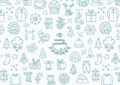 Christmas is Near christmas design icon illustration logo portfolio season winter