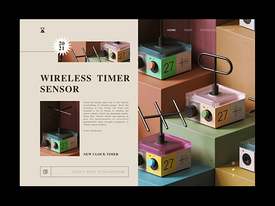 Wireless timer sensor sketch ui