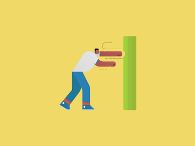 Salam dari banana binjai bodies design flat graphic hit illustration odd tree vector viral