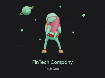 FinTech Investor Deck business presentation dark theme finance fintech fund graphic design investments investor deck investor pitch keynote presentation pitch deck powerpoint presentation design