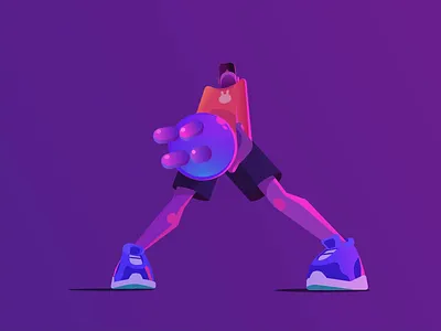 You spin me right 'round, baby, right 'round... animation character illustration motion motion graphics vector