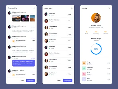 Offcanvas and Hidden Sidebars - Webpixels bootstrap cleanui components dashboard ecommerce interface list offcanvas panel sidebar ui