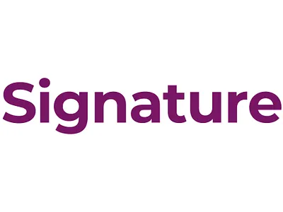 Signature Logo branding design drawn hand drawn illustration logo typography ui ux vector