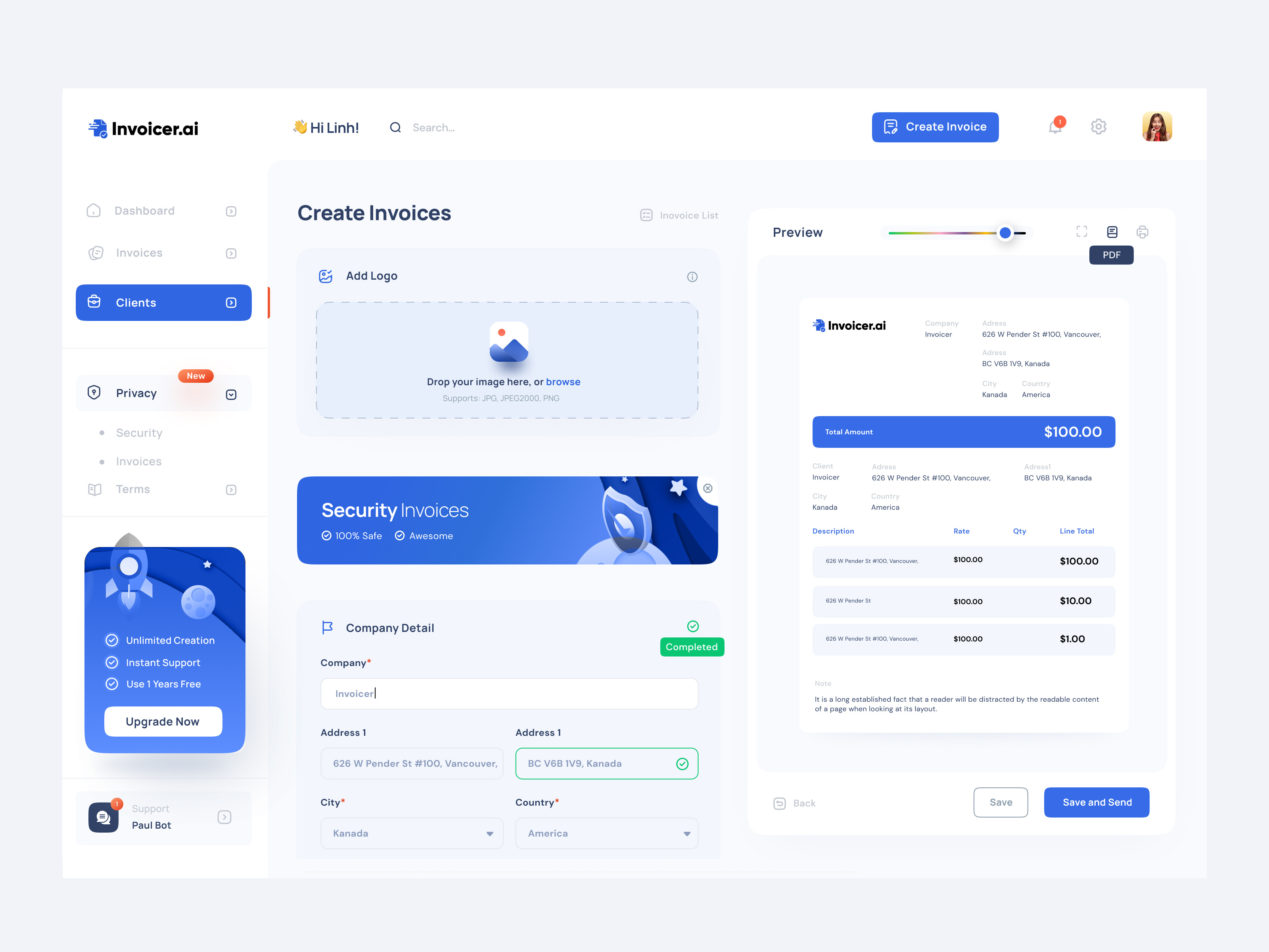 Example of Dashboard Design Concept (3 Version)