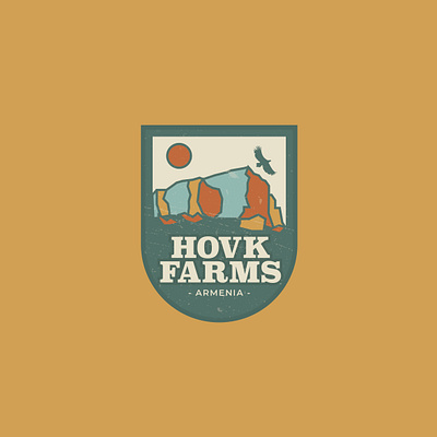 Logo for eco farms armenia branding eco ecological farms graphic design ill illustration logo nature