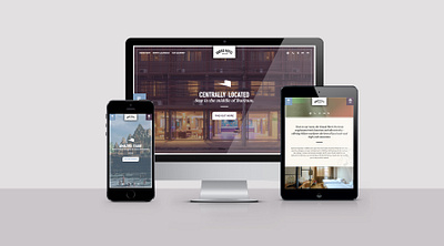 Grand Hotel Buriram design graphic design ui website wordpress