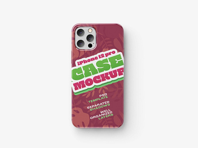 iPhone 12 Pro Case Mockup Set 12 13 branding case cover design iphone mockup mockup design mockup template photorealistic photorealistic mockup plastic print realism wrap