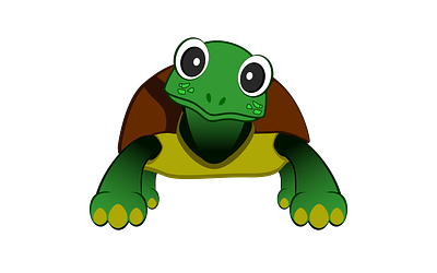 TURTLE ILLUSTRATION 2d animal cartoon character graphic design illustration